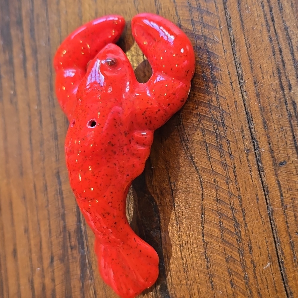 Vintage 6-piece Lobster Set: Melted butter dish and Salt & Pepper shakers - Picture 5 of 17